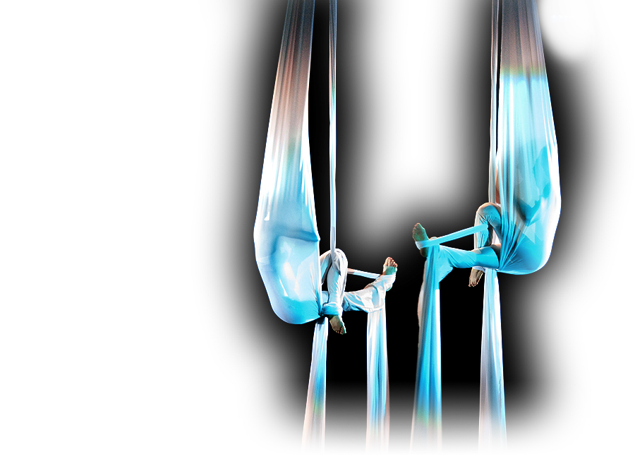 Kompanie Abgefahren Vertikaltuch Duo Floating Moments