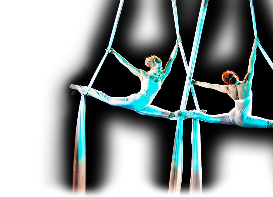 Kompanie Abgefahren Vertikaltuch Duo Floating Moments3