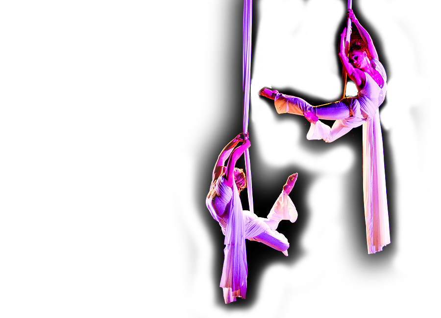 Kompanie Abgefahren Vertikaltuch Duo Floating Moments4