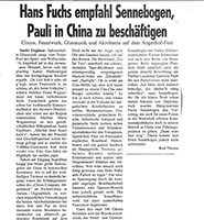 Zeitungsausschnitt